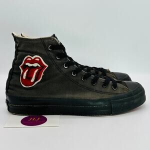 Converse Rolling Stones Steel Wheels Sneakers Rare Vintage Made in USA Size 7 M